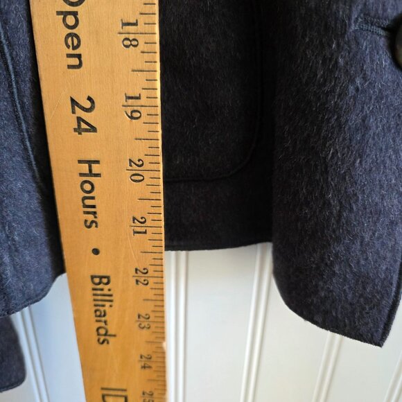 Harvé Benard Wool Blend Jacket Size 10 Button-Front Ukraine Chic Deadstock - Picture 10 of 10